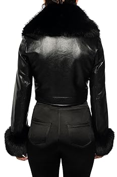 最安値　LEINWANDE Mama's Faux-fur Jacket Tracey Faux Fur Moto Jacket – On Sale Now with Up to 44% Off